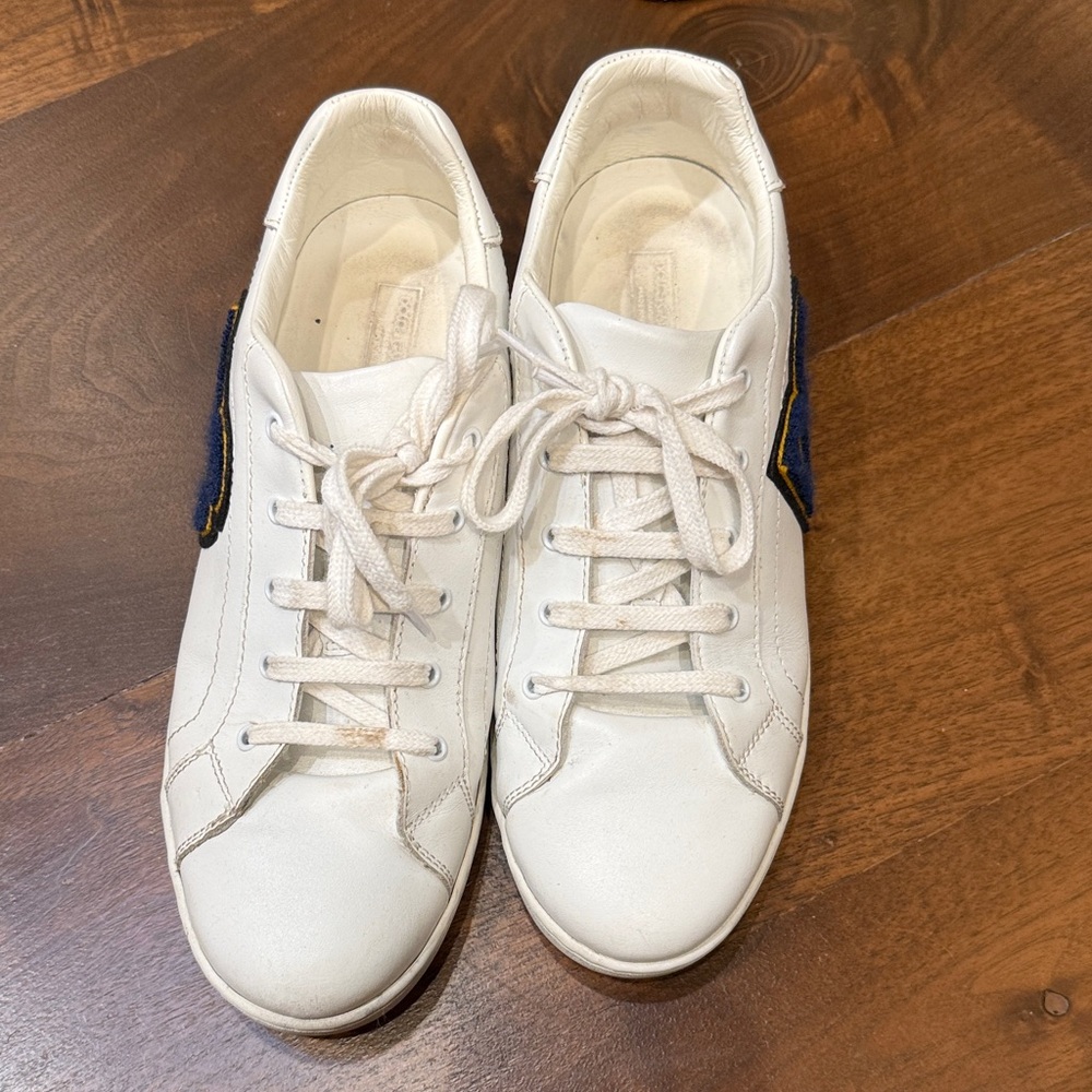 Dolce & Gabbana White Athletic Shoes